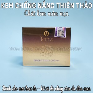 KEM CHỐNG NẮNG THIÊN THẢO TERRA - BRIGHTENING CREAM