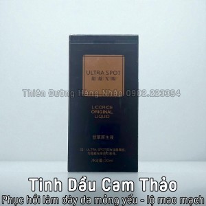 TINH DẦU CAM THẢO PHỤC HỒI DA MỎNG YẾU MAO MẠCH LICORICE ORIGINAL LIQUID [BAO BÌ MỚI]